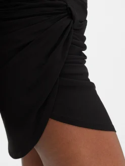 New Jacquemus De Drapeado-minirok Black