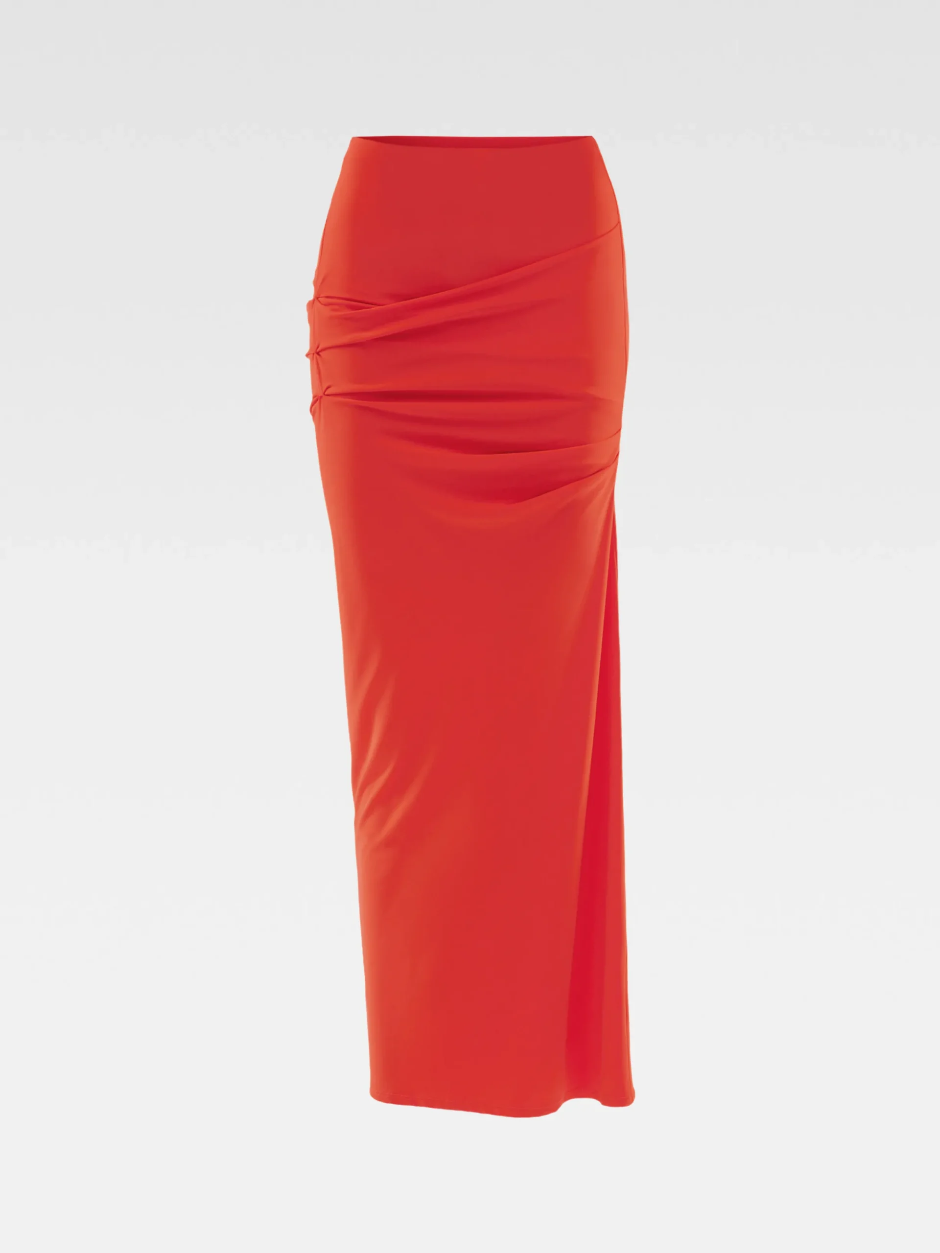 Discount Jacquemus De Drapeado rok Orange