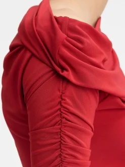 Best Jacquemus De Drapeado top DarkRed
