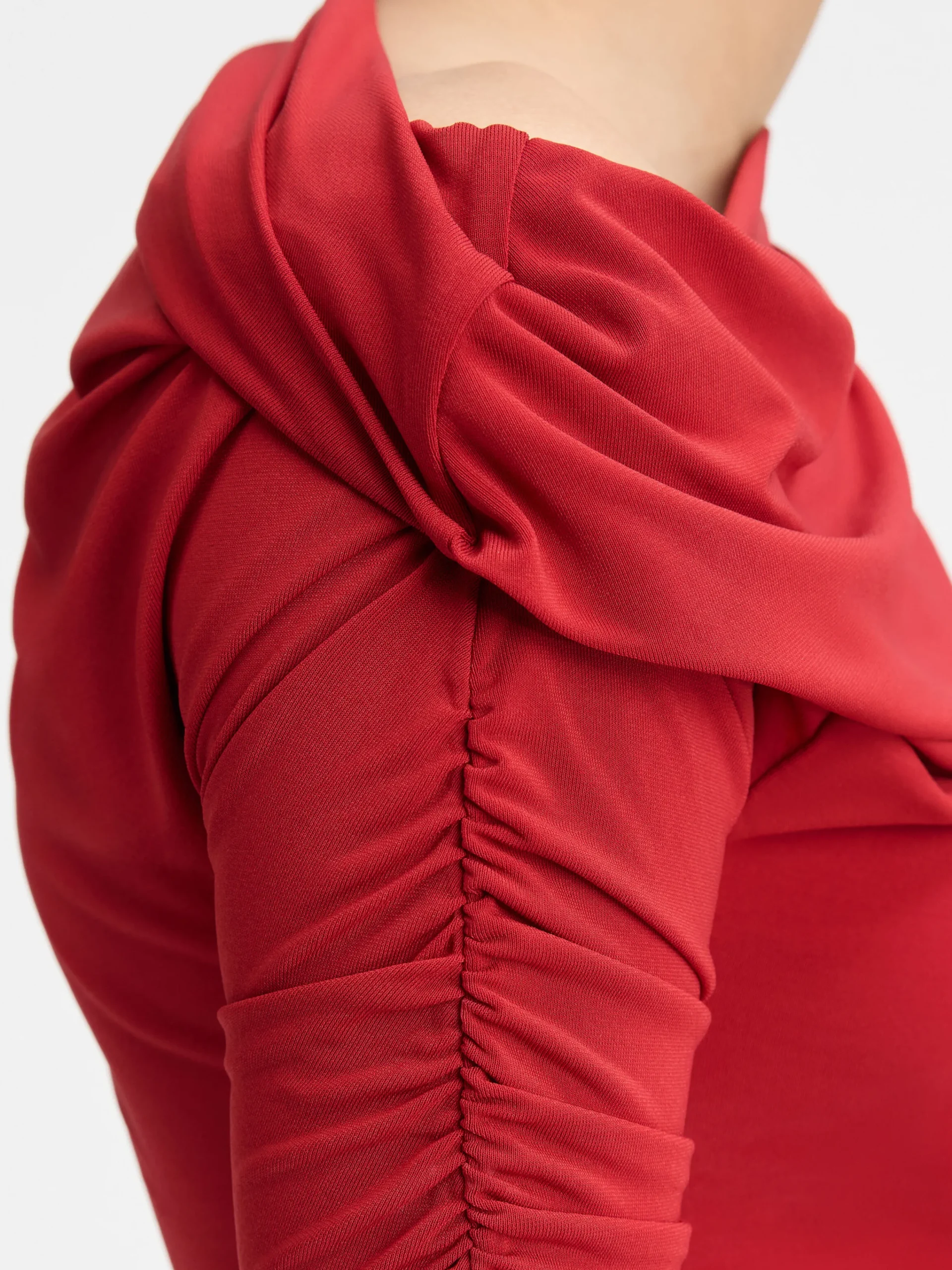 Best Jacquemus De Drapeado top DarkRed