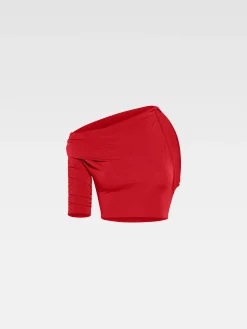 Best Jacquemus De Drapeado top DarkRed