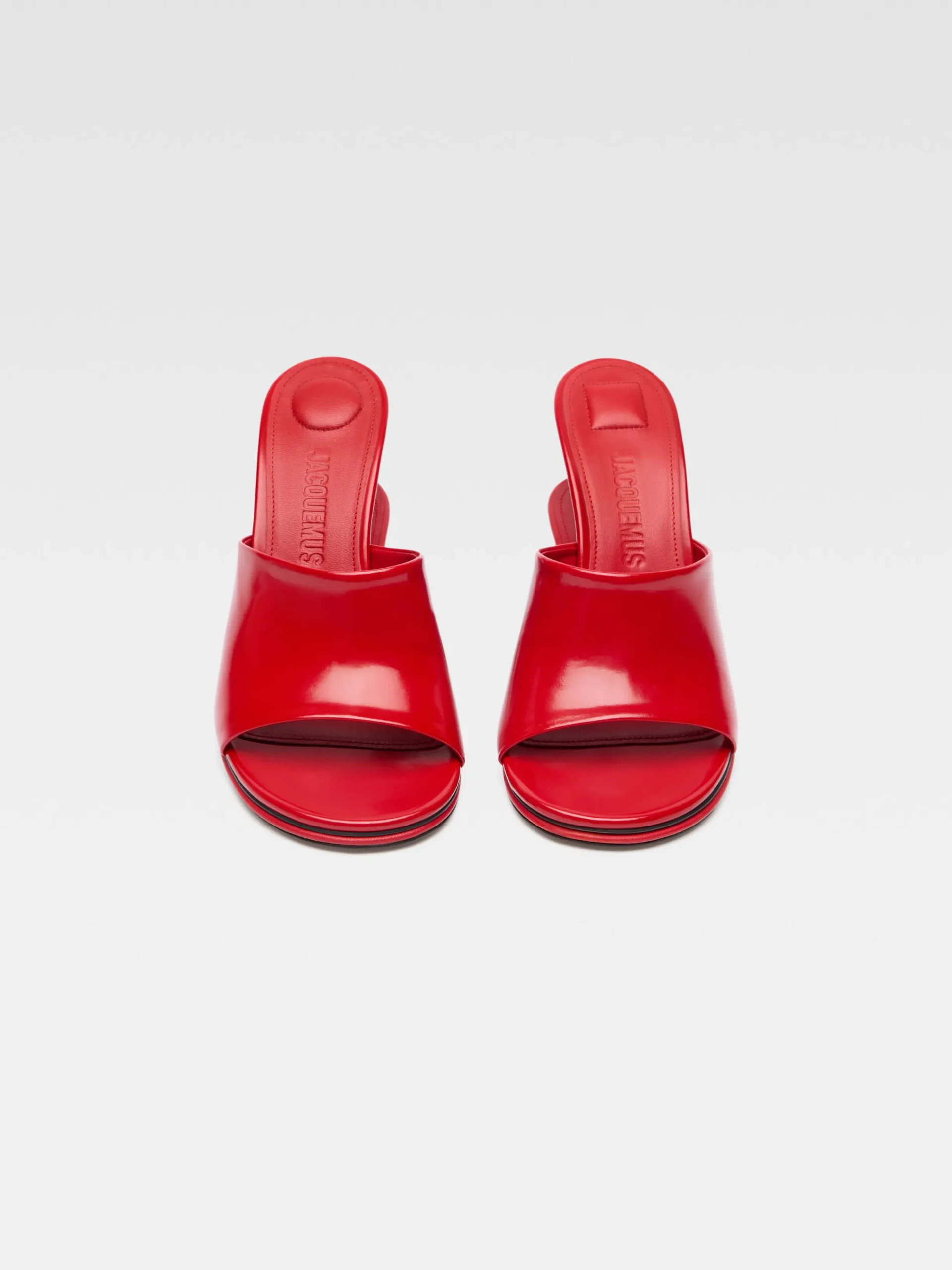 Best Jacquemus De dubbele muiltjes Red