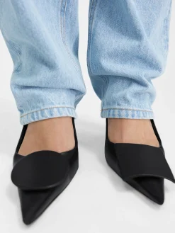 New Jacquemus De Duelo hoge slingbacks Black
