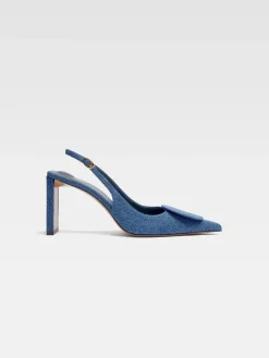 New Jacquemus De Duelo hoge slingbacks Blue