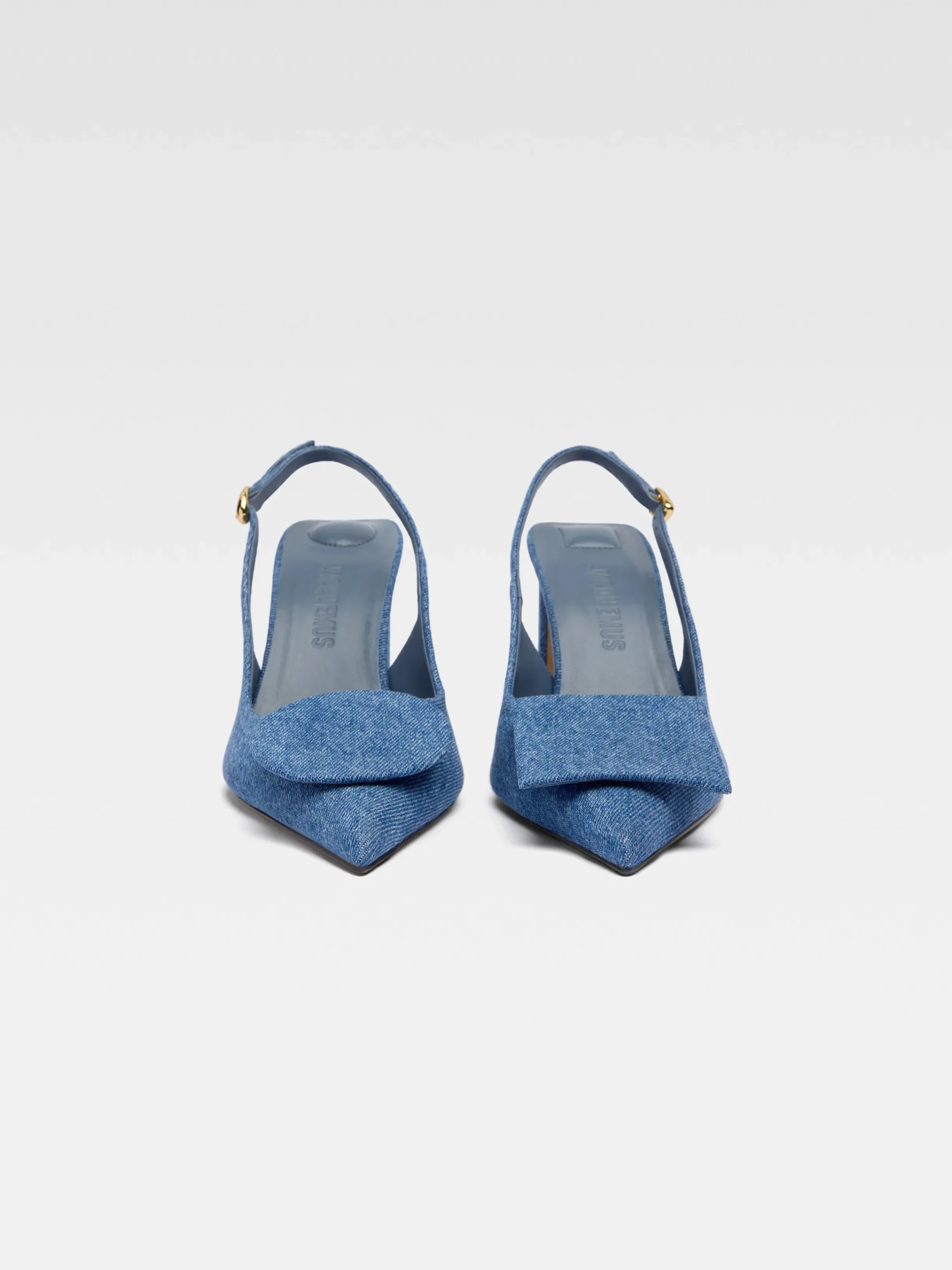 New Jacquemus De Duelo hoge slingbacks Blue