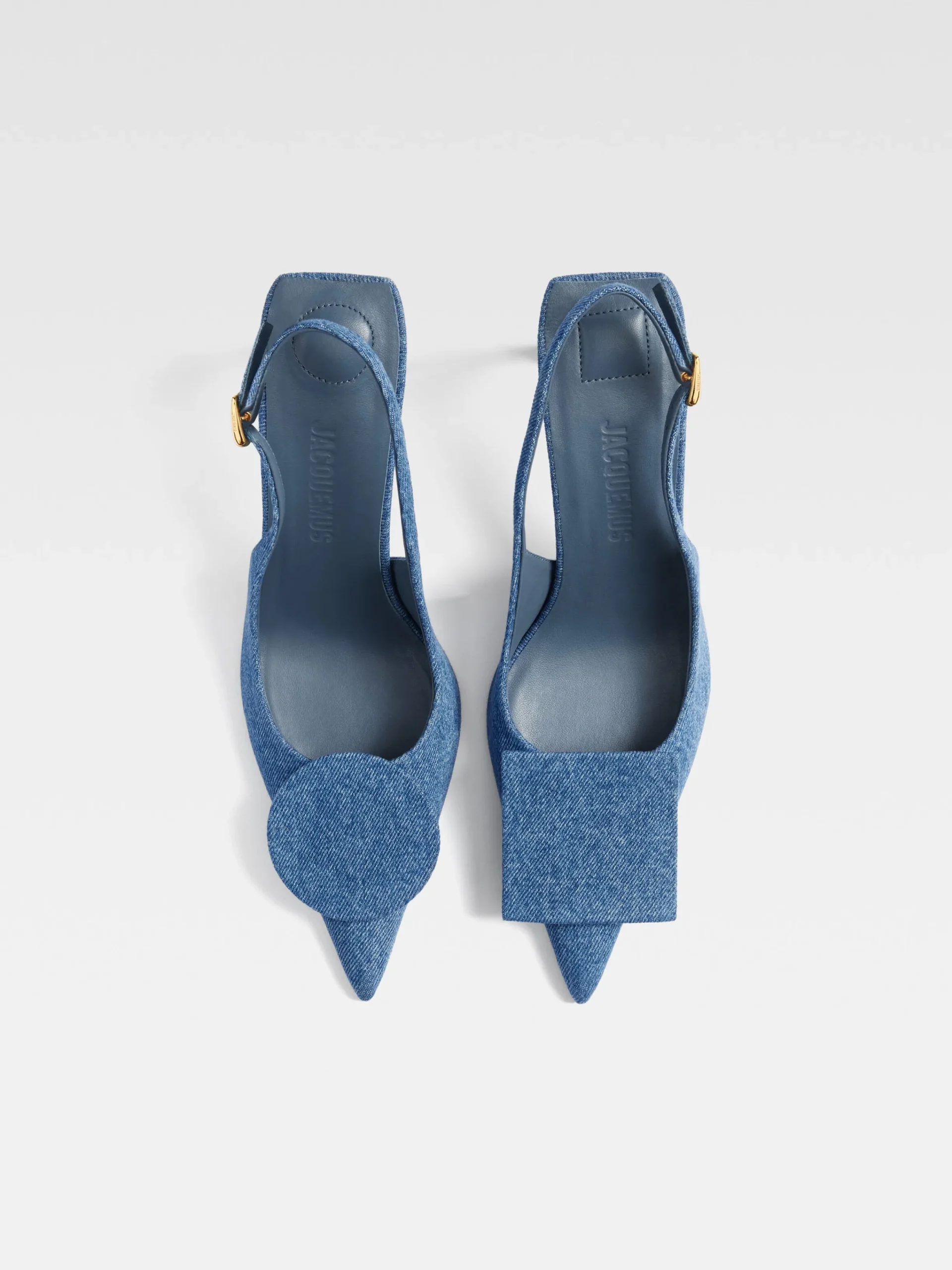 New Jacquemus De Duelo hoge slingbacks Blue