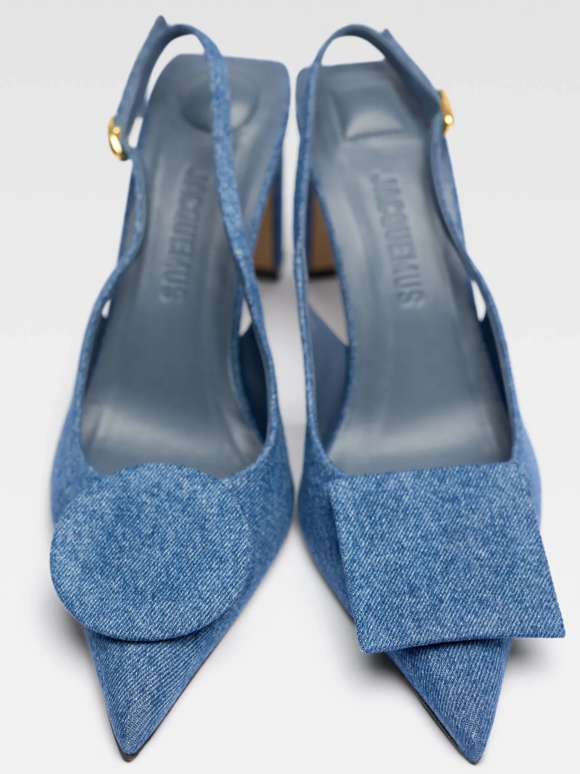New Jacquemus De Duelo hoge slingbacks Blue