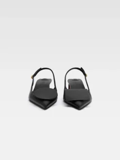Best Jacquemus De Duelo lage slingbacks Black