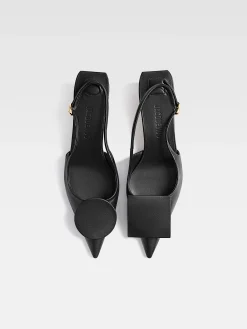 Best Jacquemus De Duelo lage slingbacks Black