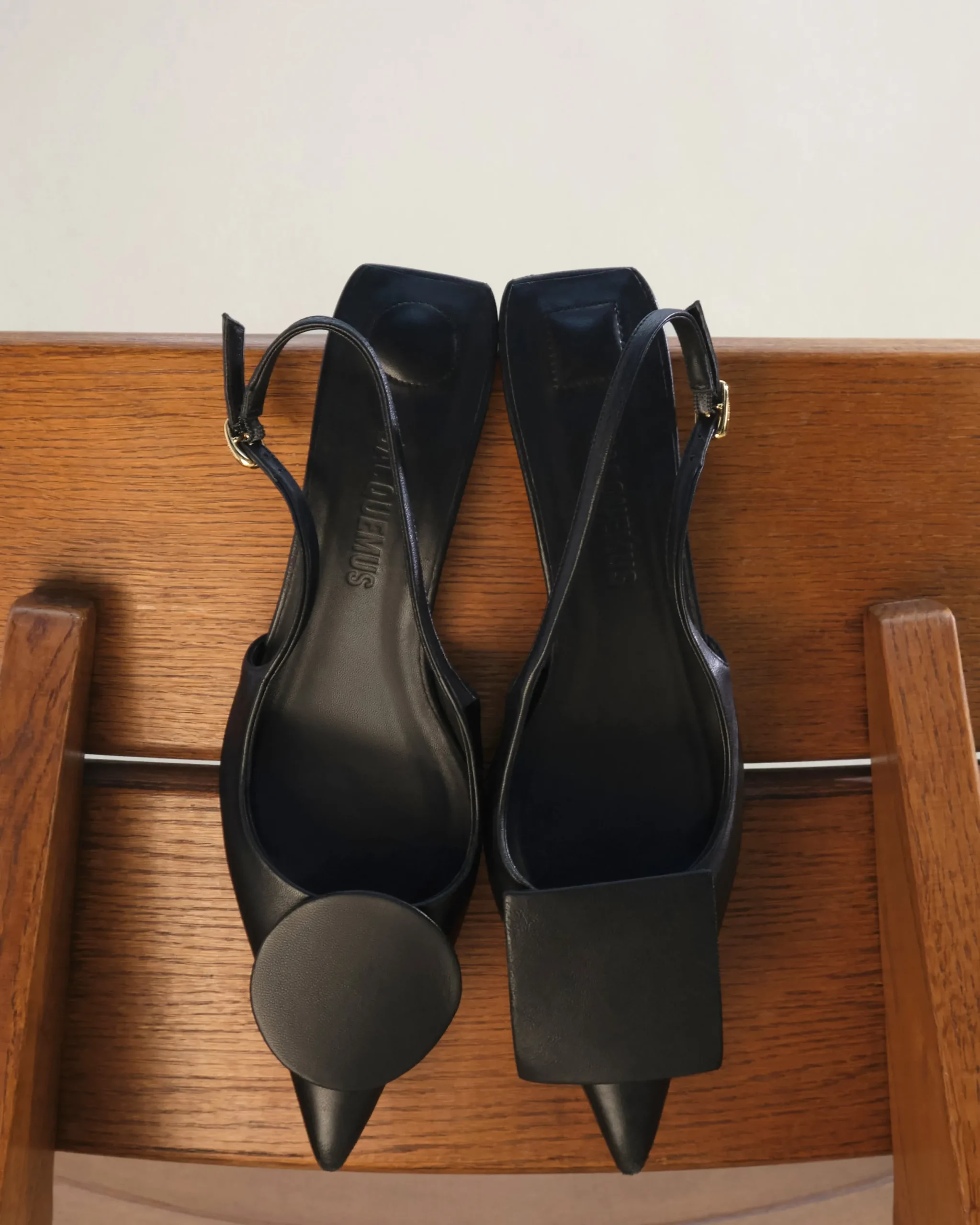 Best Jacquemus De Duelo lage slingbacks Black