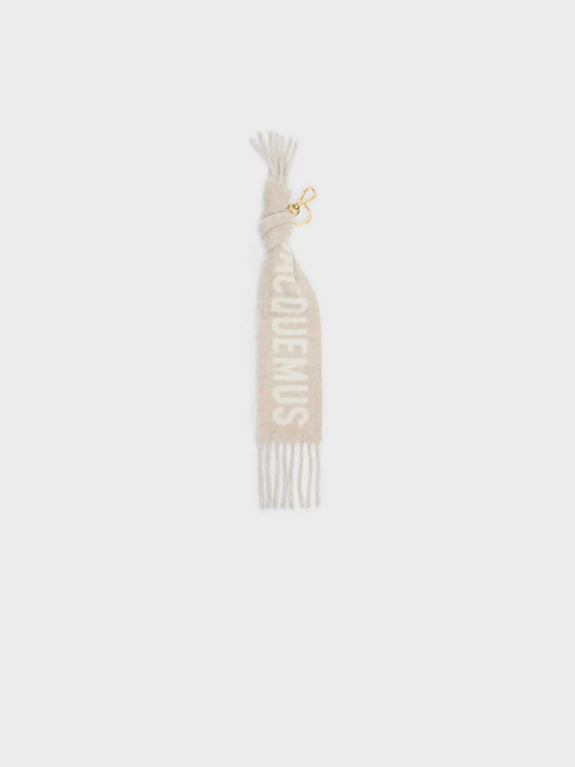 Outlet Jacquemus De Écharpe-sleutelhanger Multi-Beige