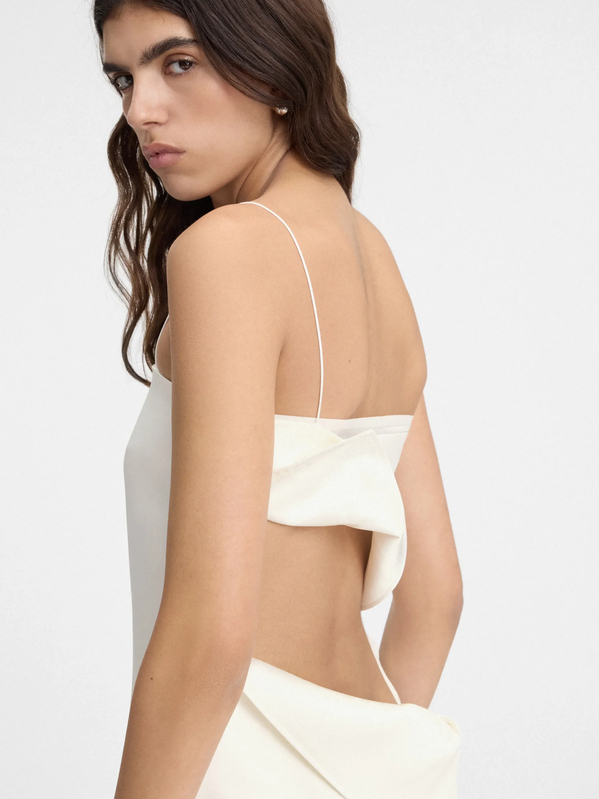 Clearance Jacquemus De Elica jurk White