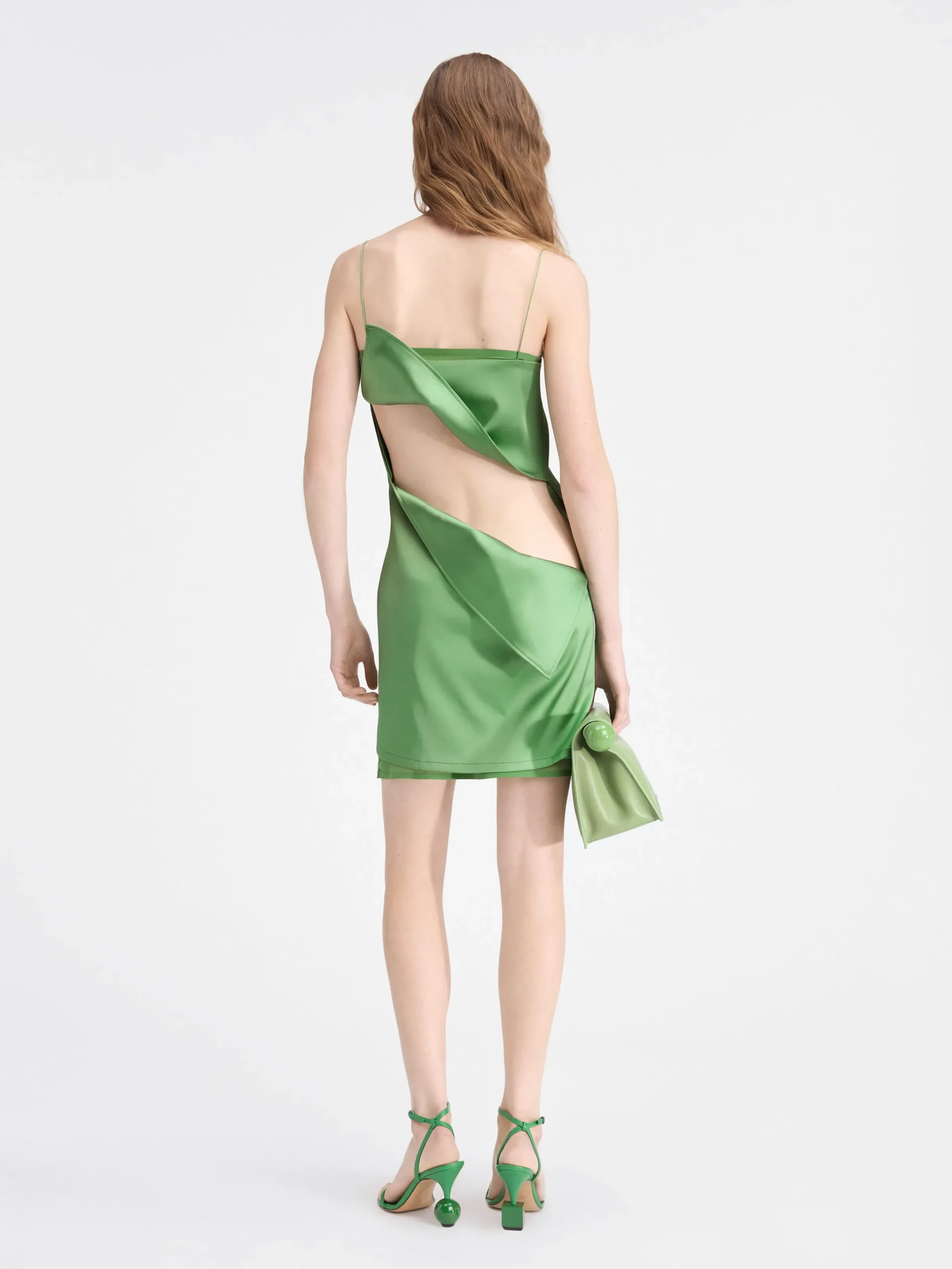 Best Jacquemus De Elica jurk Green