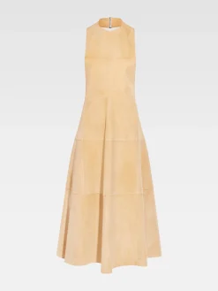 Online Jacquemus De Favola jurk Beige