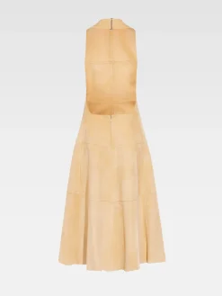 Online Jacquemus De Favola jurk Beige