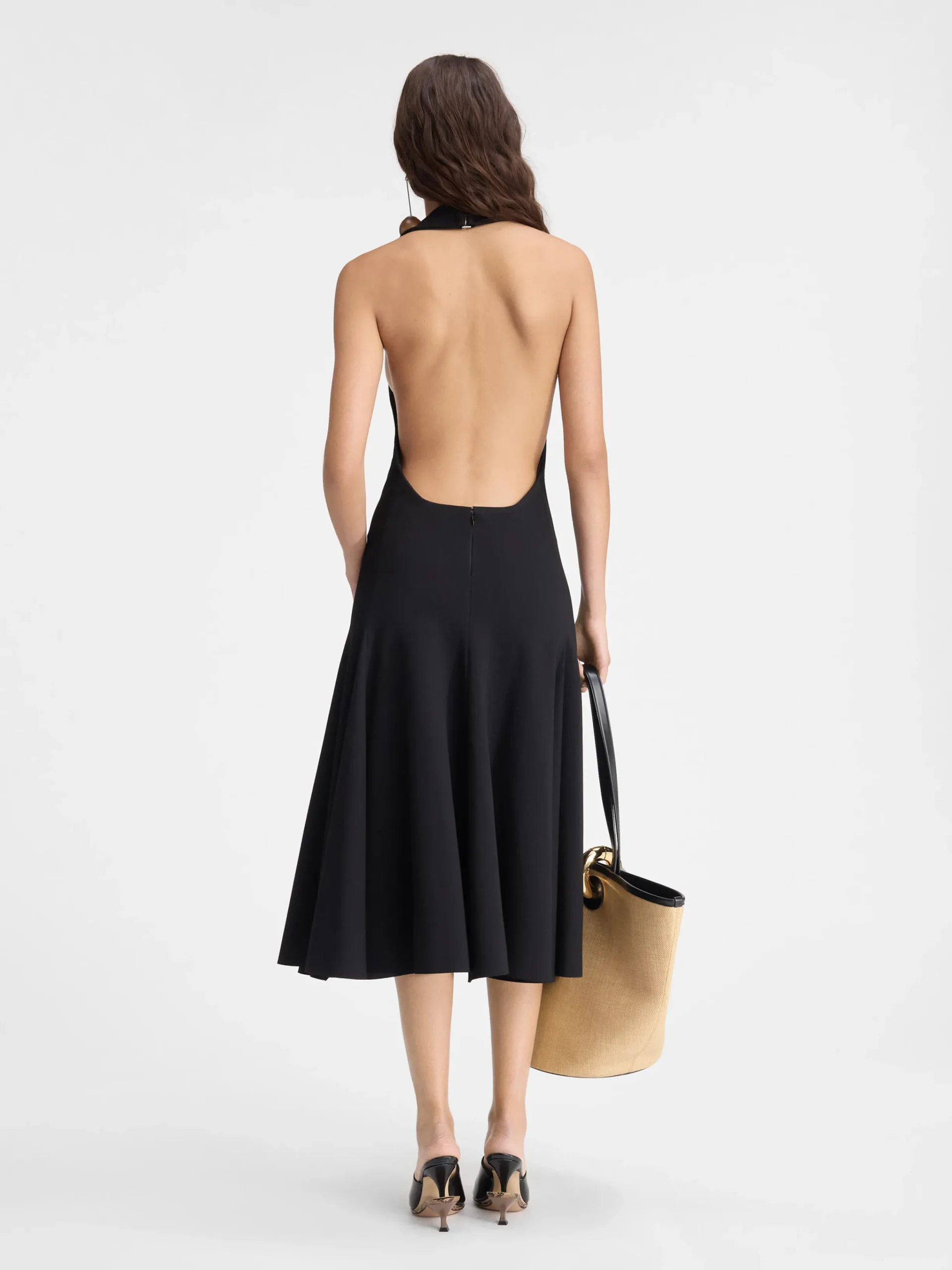 Best Jacquemus De Favola jurk Black