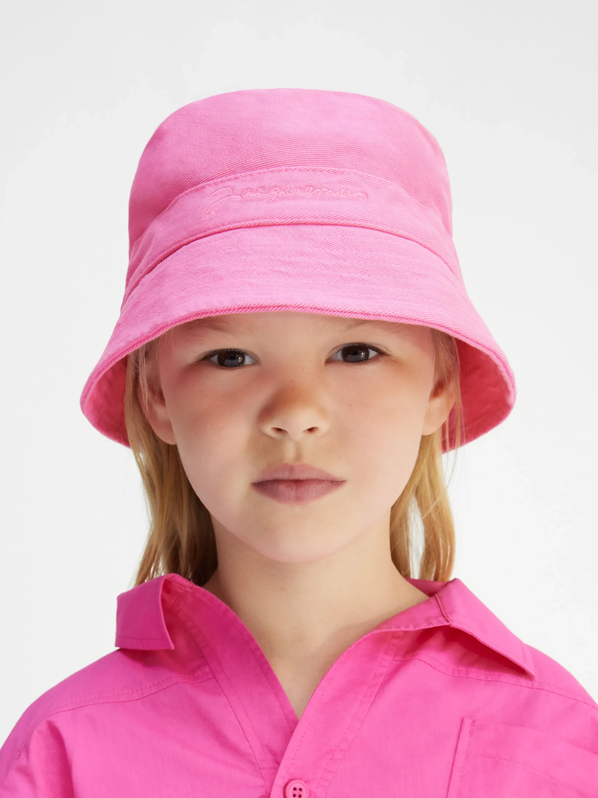 Outlet Jacquemus De Gadjo emmerhoed voor kinderen Pink