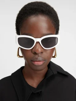 Online Jacquemus De Gala zonnebril White
