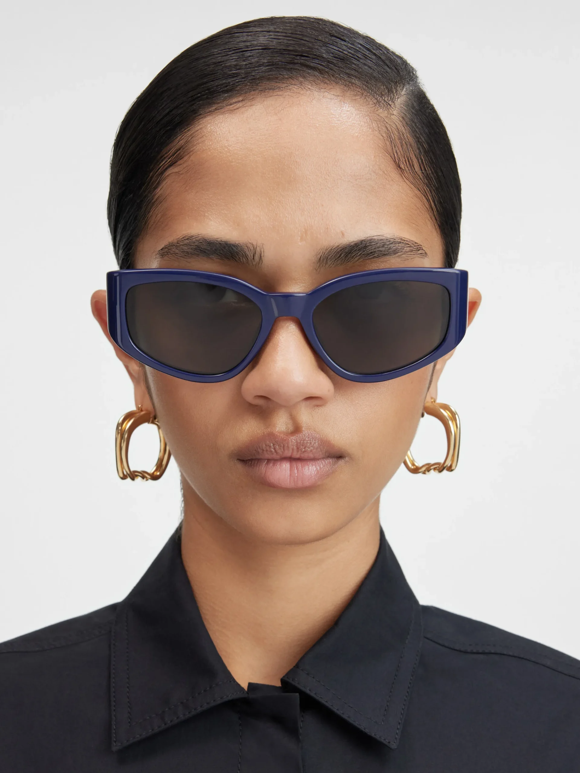 Online Jacquemus De Gala zonnebril Navy