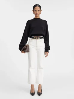 Hot Jacquemus De gebreide trui Black