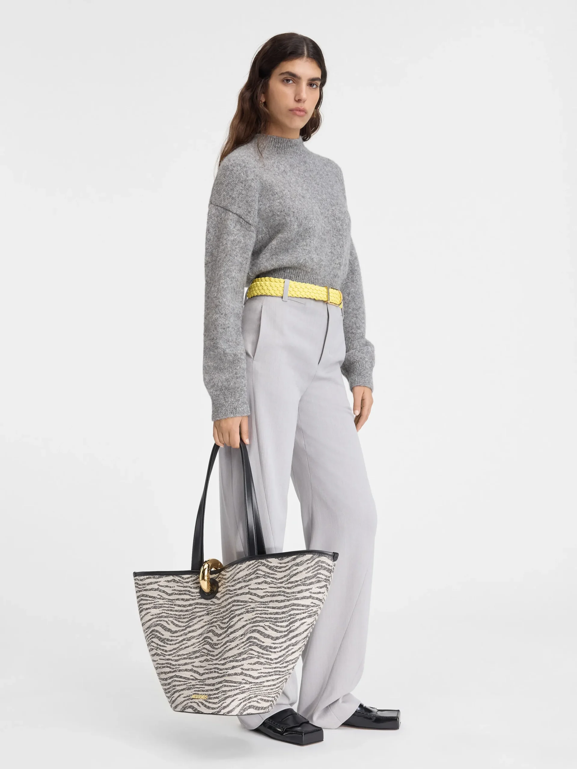 Clearance Jacquemus De gebreide trui Grey