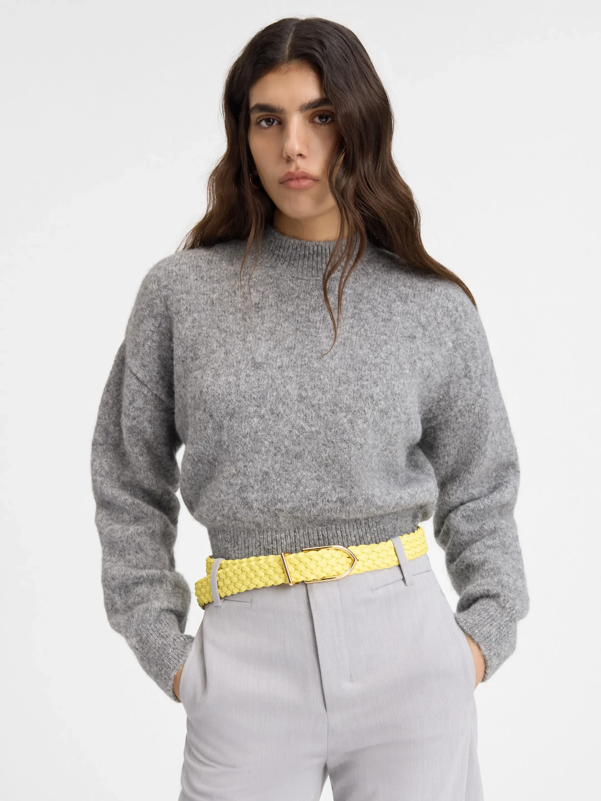 Clearance Jacquemus De gebreide trui Grey
