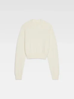 New Jacquemus De gebreide trui LightBeige