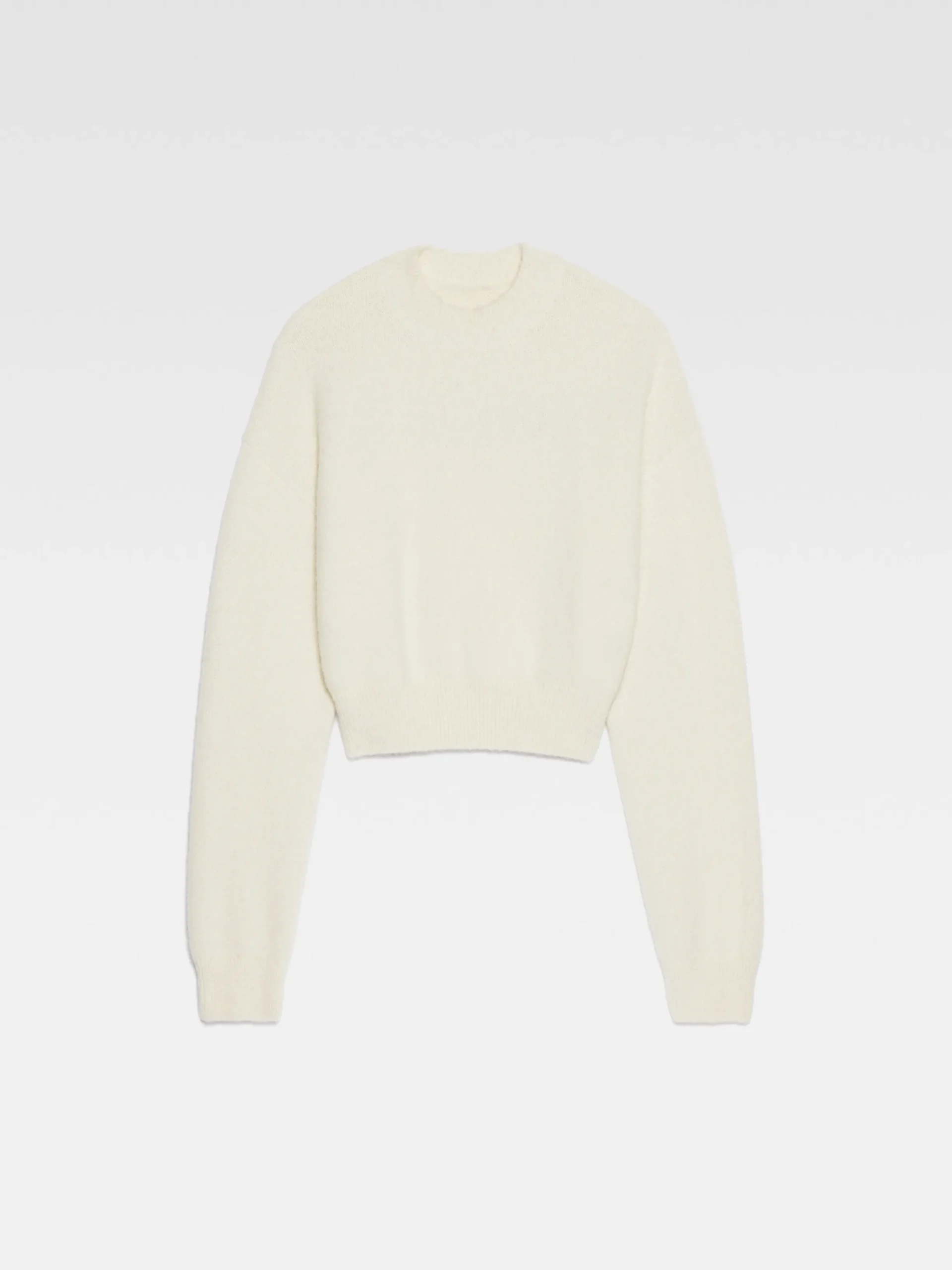 New Jacquemus De gebreide trui LightBeige