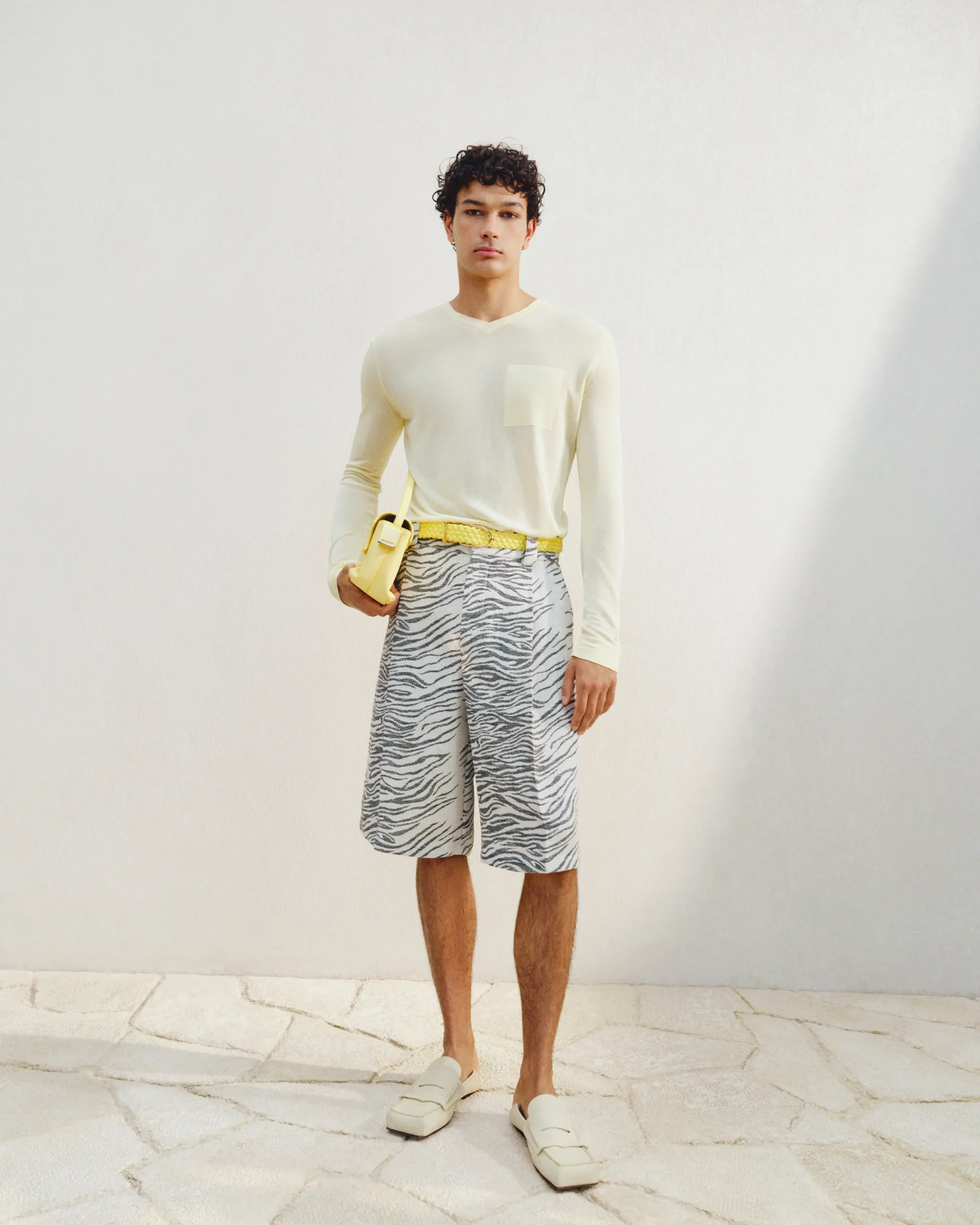 Best Jacquemus De gebreide Paseo LightYellow