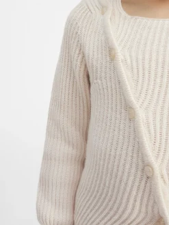 Discount Jacquemus De gebreide Pau voor kinderen Off-White