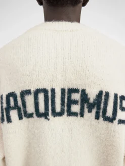 Best Jacquemus De gebreide Pavane Off-White