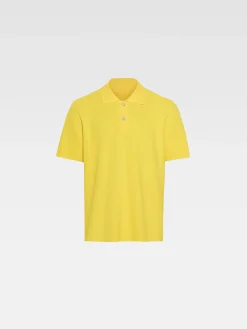 Clearance Jacquemus De gebreide polo Yellow