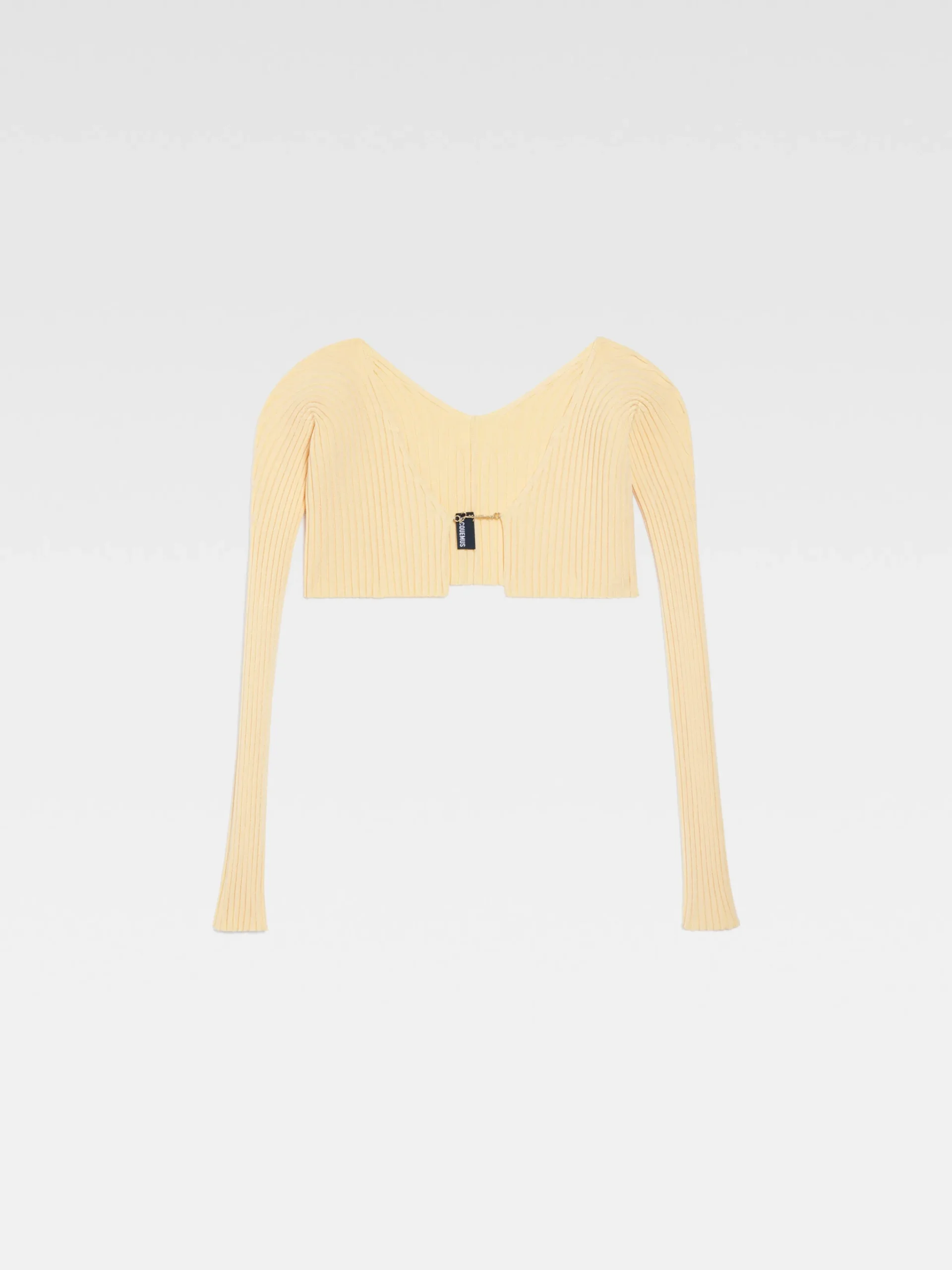 Discount Jacquemus De gebreide Pralù LightYellow