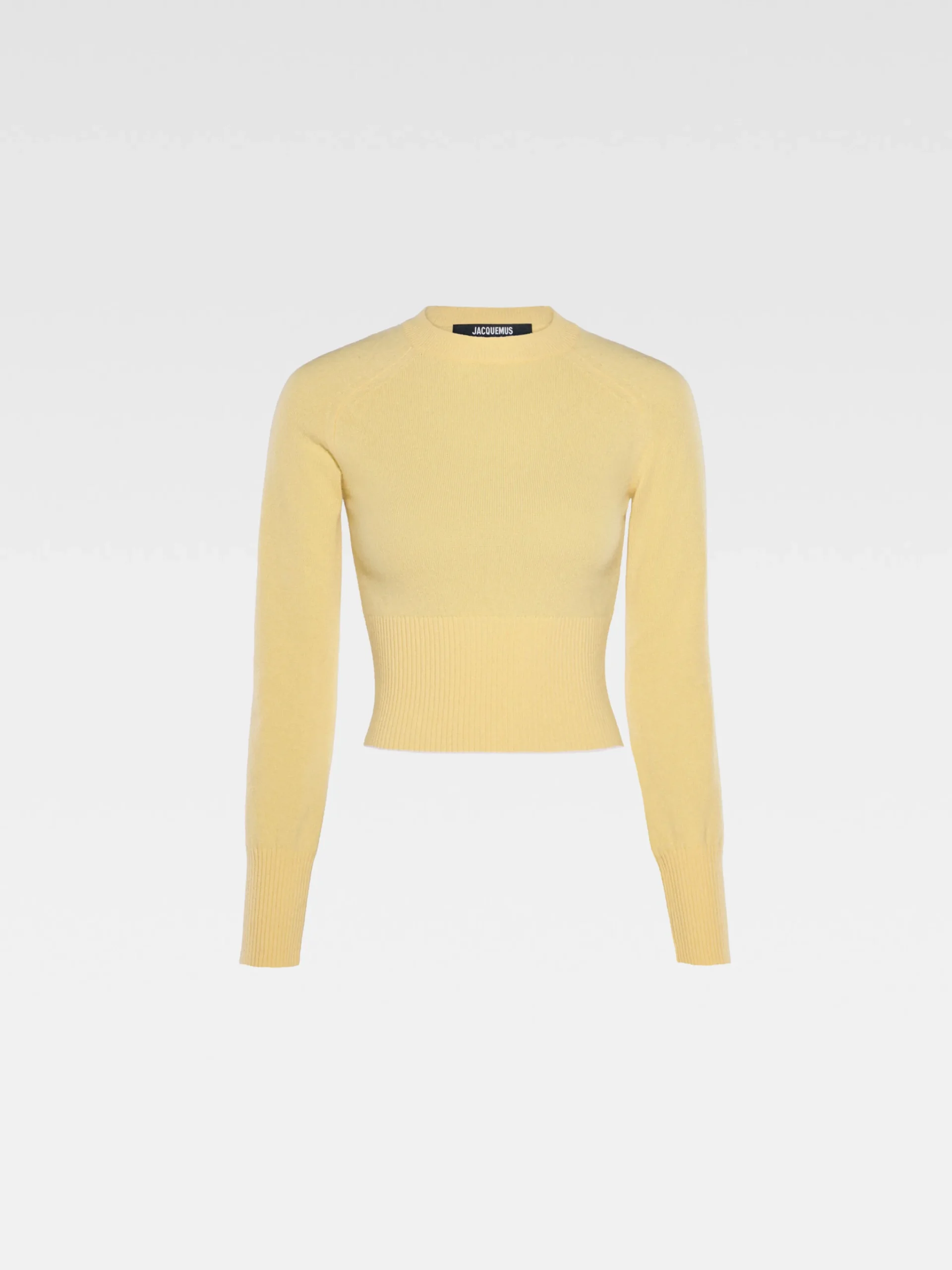 Outlet Jacquemus De gebreide Soglia LightYellow
