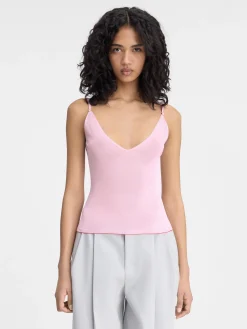 Online Jacquemus De gebreide Spallina Pink