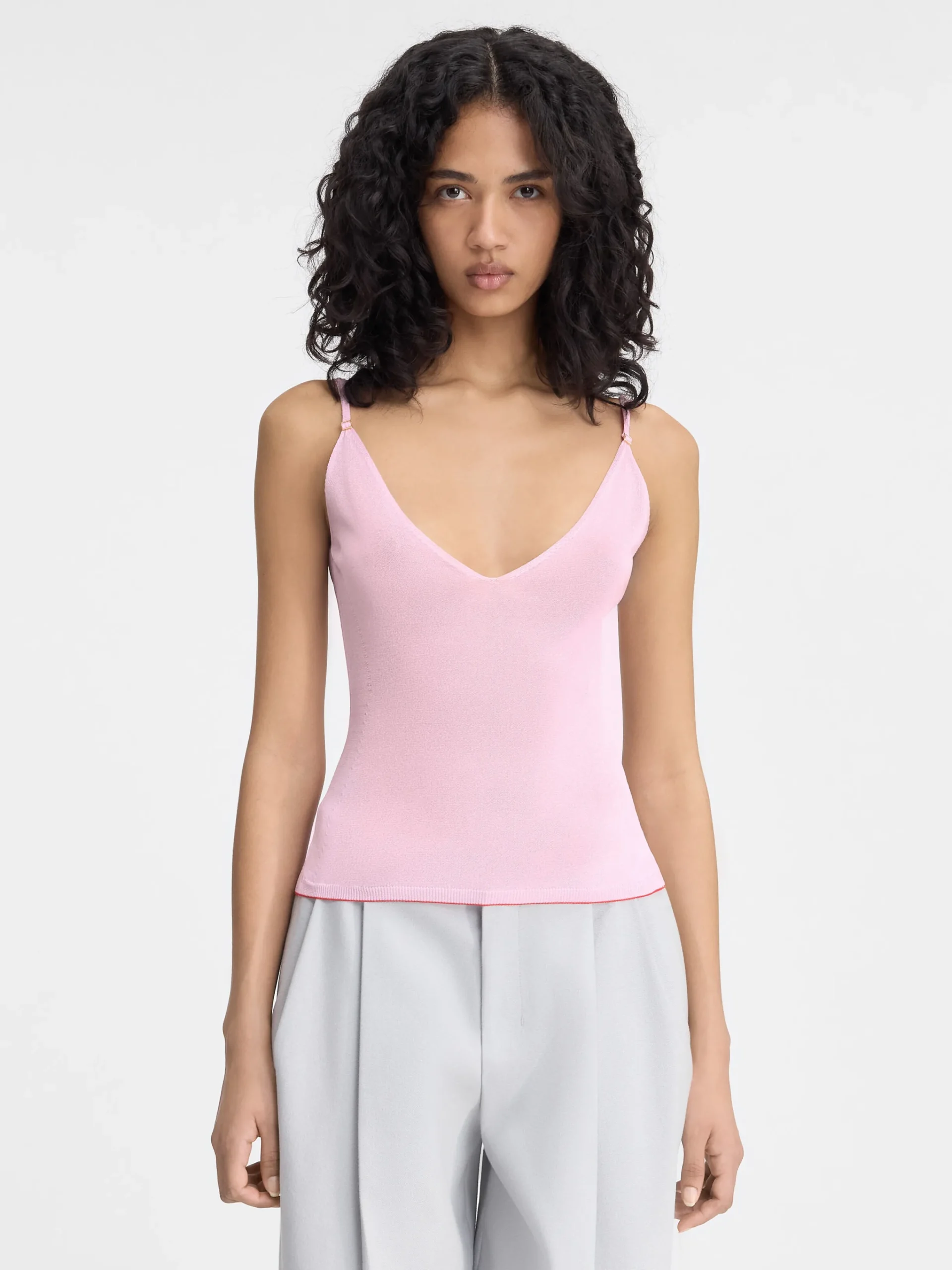 Online Jacquemus De gebreide Spallina Pink