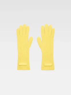 New Jacquemus De Gros Grain handschoenen Yellow