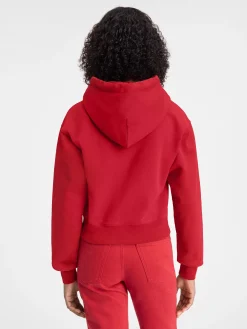 Online Jacquemus De Gros Grain hoodie DarkRed