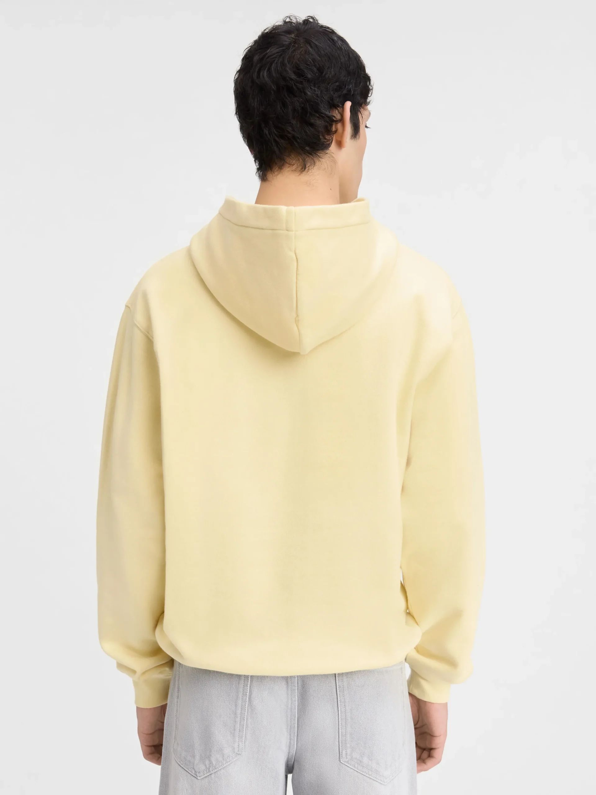 Fashion Jacquemus De Gros Grain hoodie LightYellow
