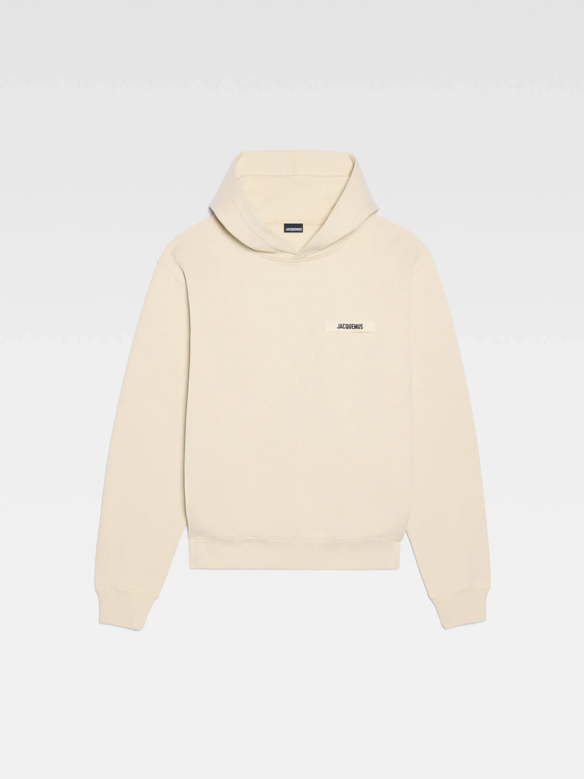 Online Jacquemus De Gros Grain hoodie Beige