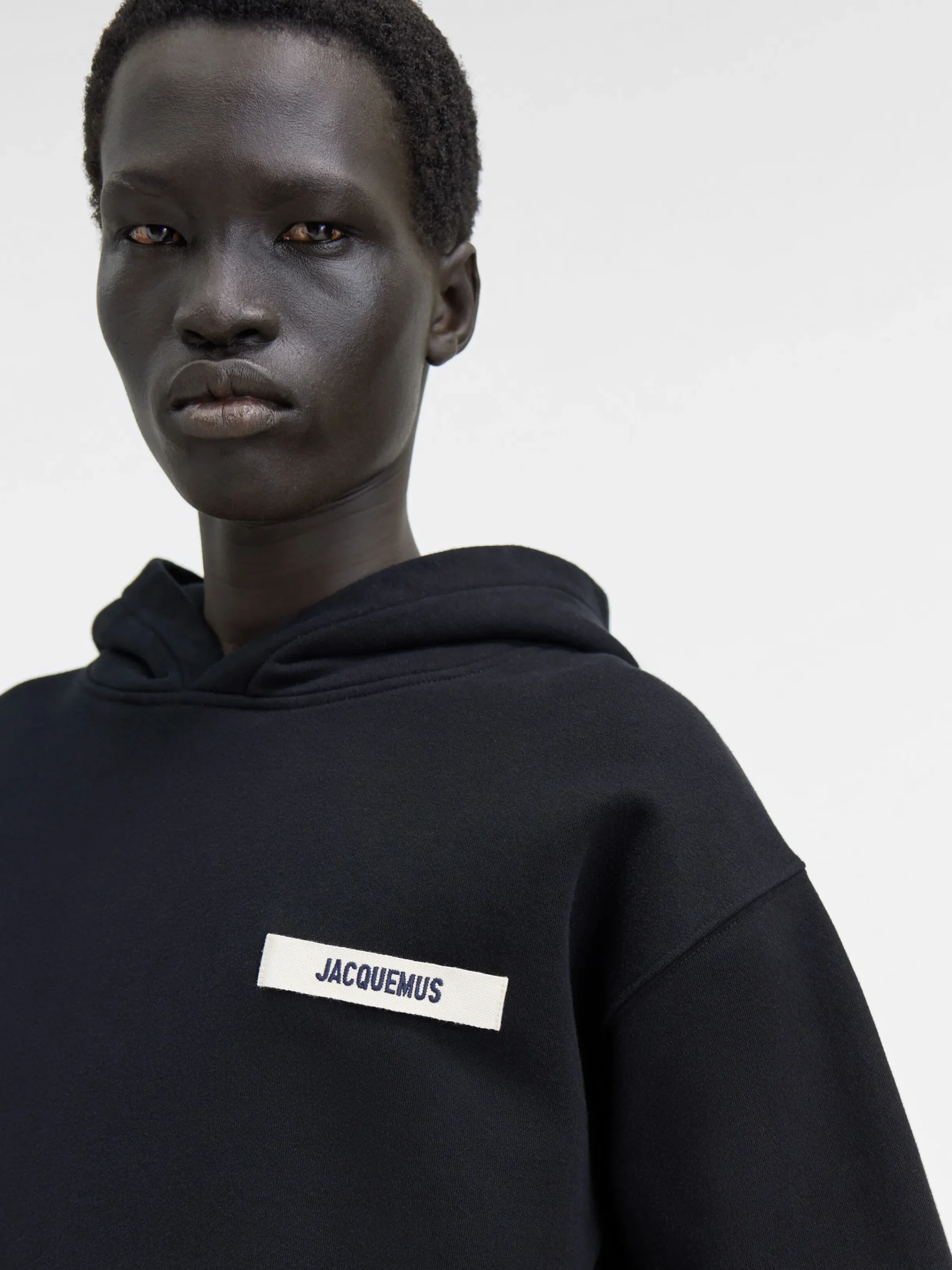 Online Jacquemus De Gros Grain hoodie Black