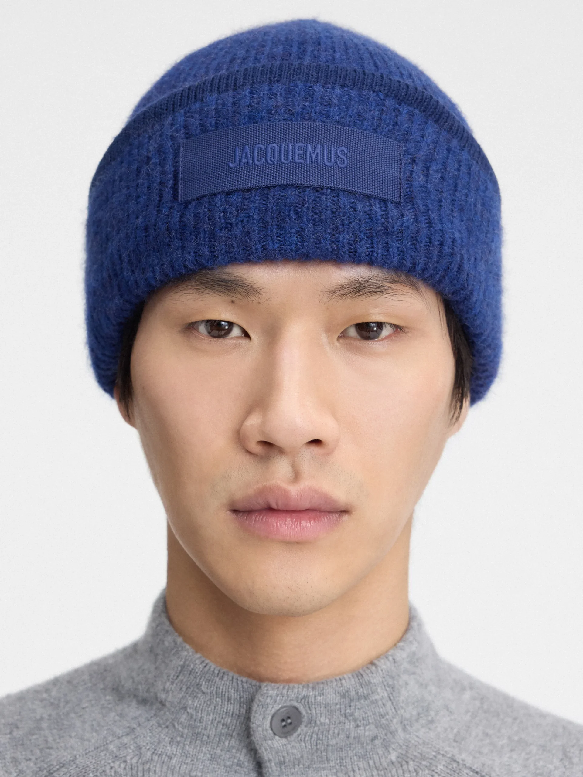 Online Jacquemus De Gros Grain muts Navy