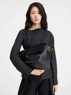 Sale Jacquemus De grote Rond Carr&eacute; Black