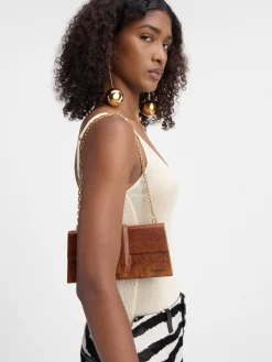 Sale Jacquemus De houten Bambino Brown