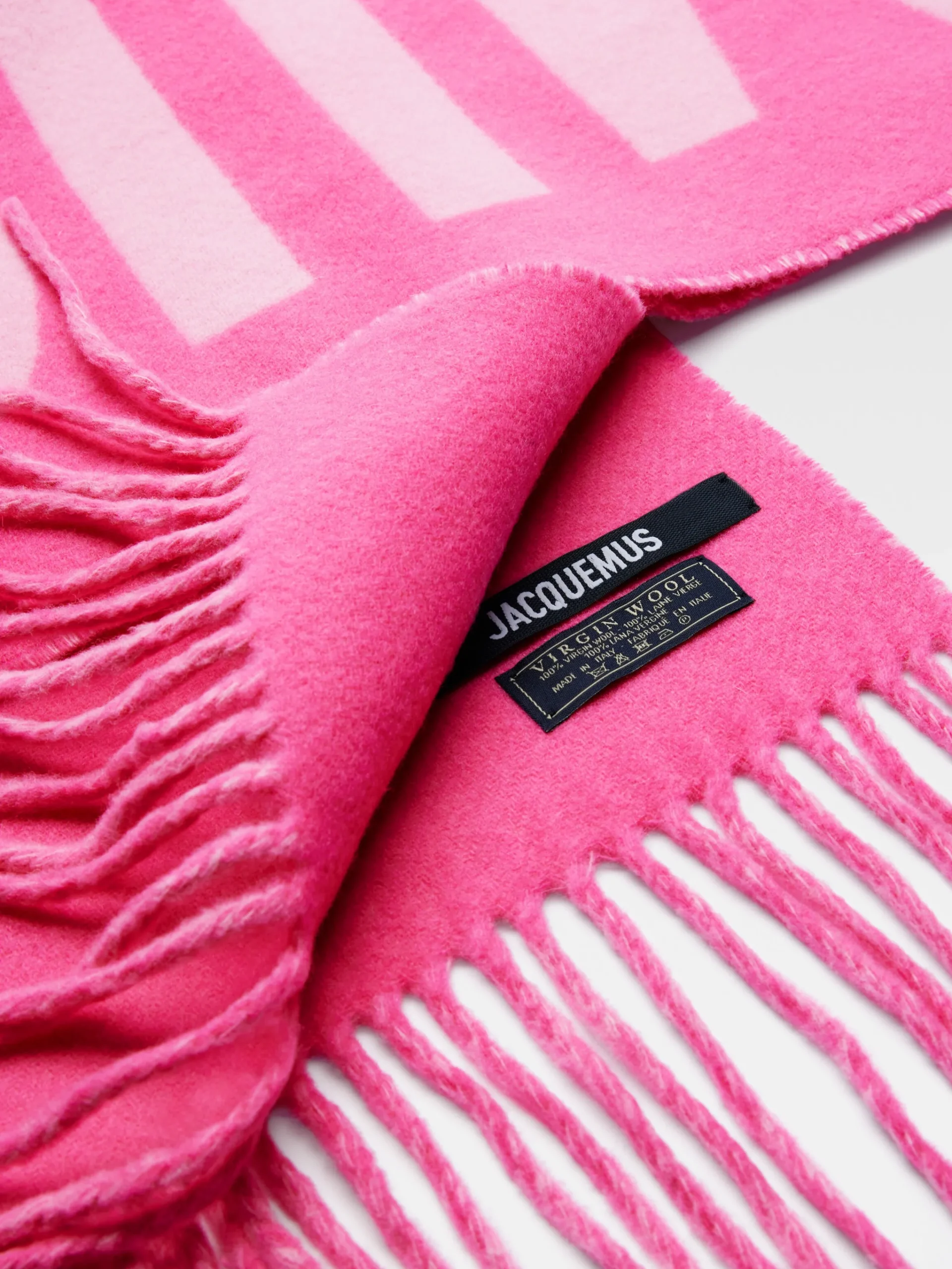 Outlet Jacquemus De sjaal Multi-Pink