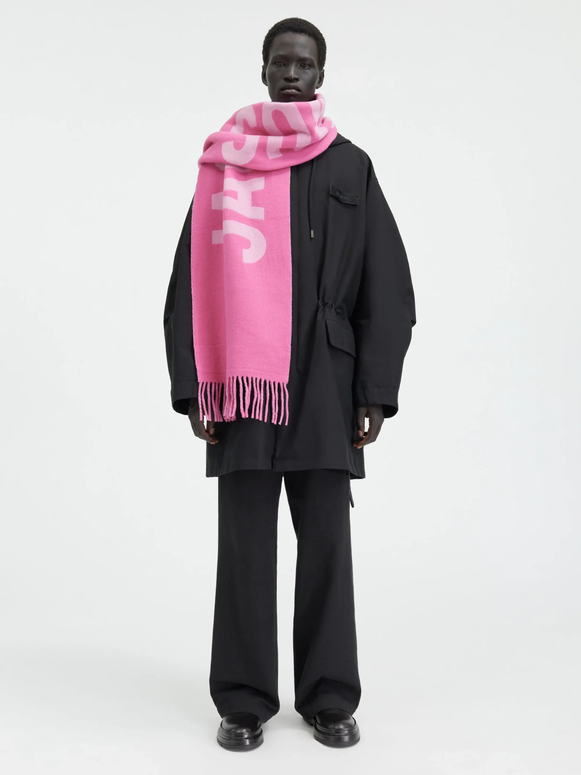 Outlet Jacquemus De sjaal Multi-Pink