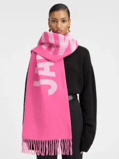 Outlet Jacquemus De sjaal Multi-Pink