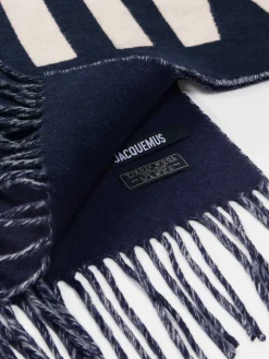 Hot Jacquemus De sjaal Navy