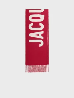 Hot Jacquemus De -sjaal Red