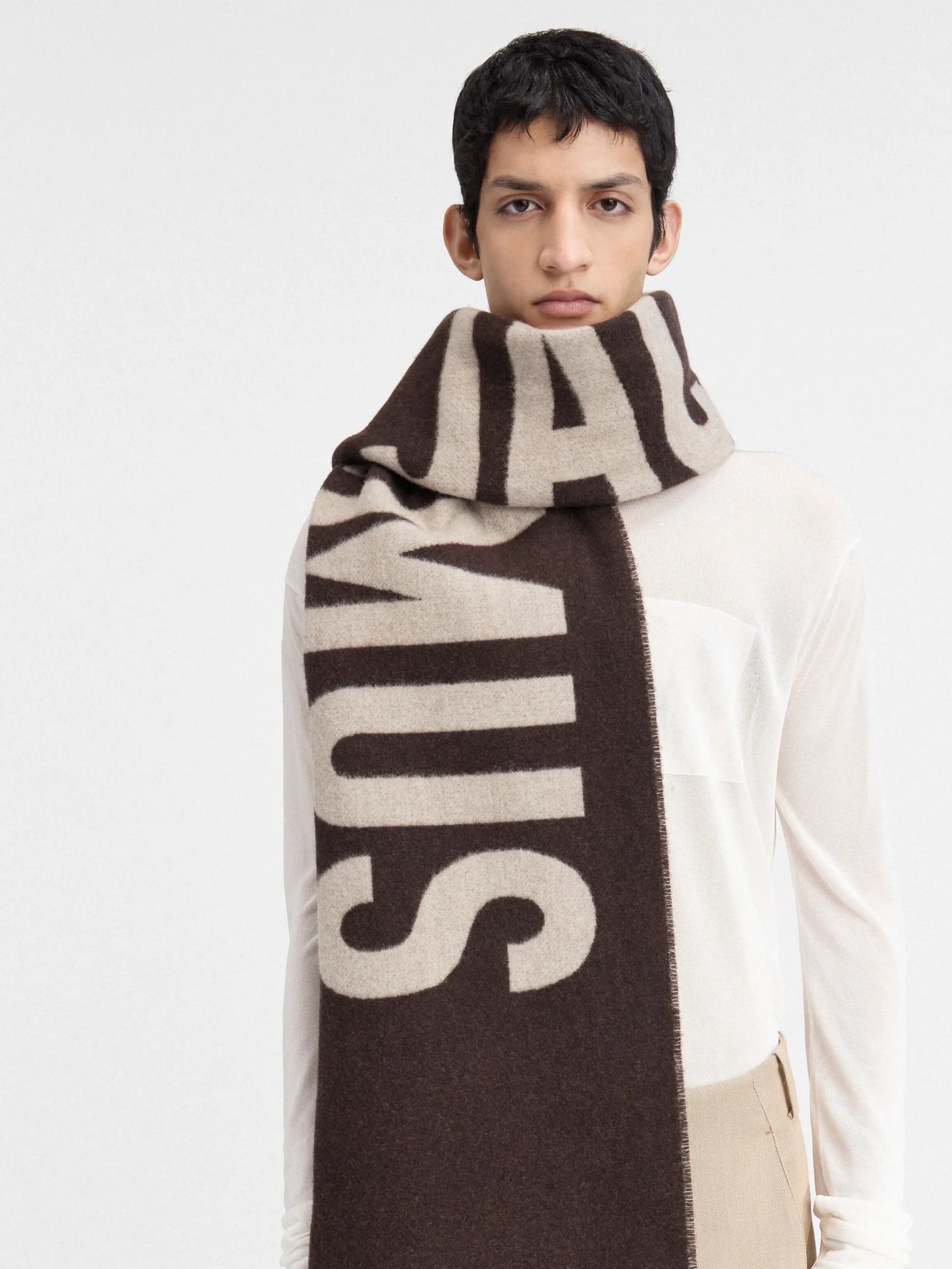 Fashion Jacquemus De sjaal MultiBrown